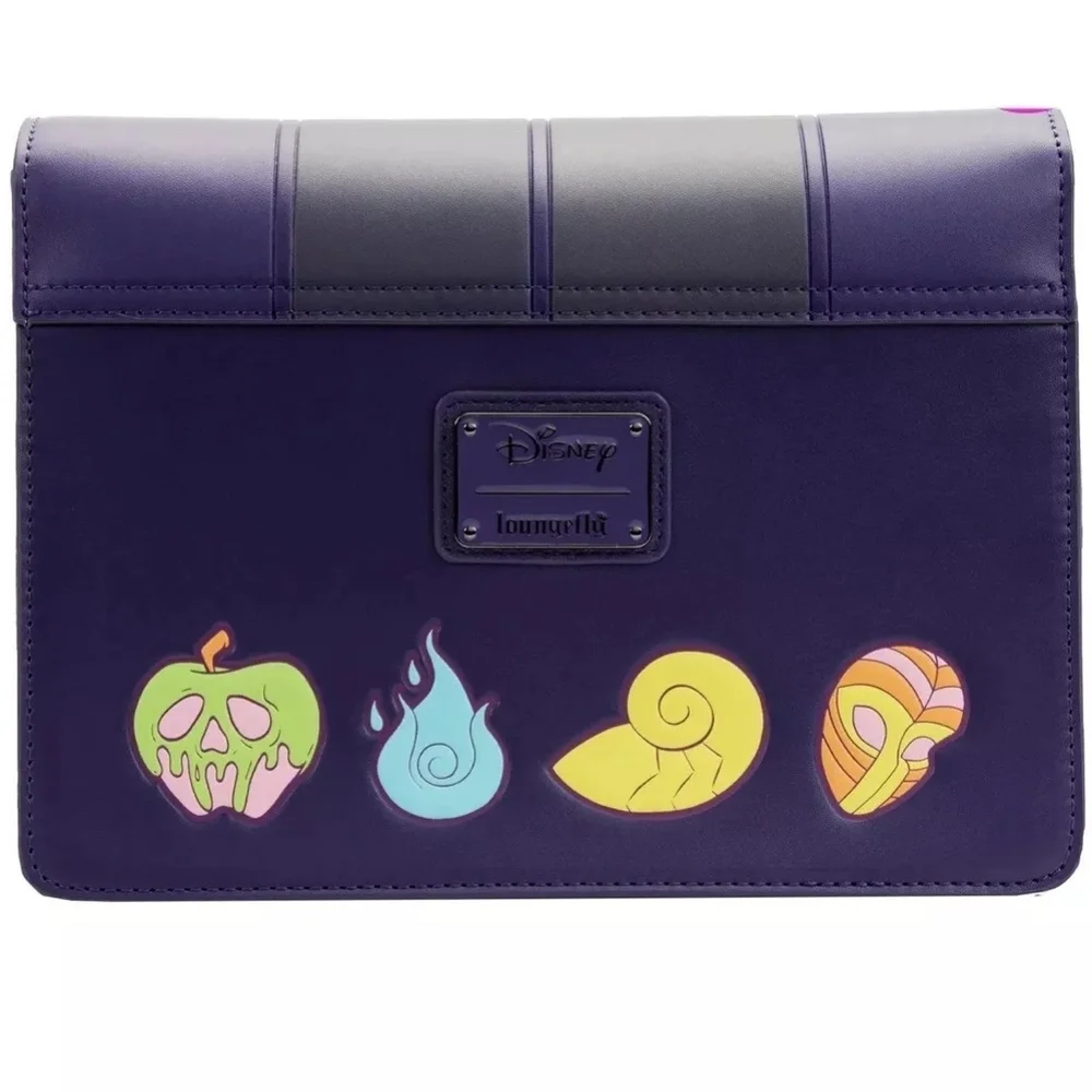 Loungefly Disney Villains in the Dark Crossbody Bag NWT - Picture 4 of 8